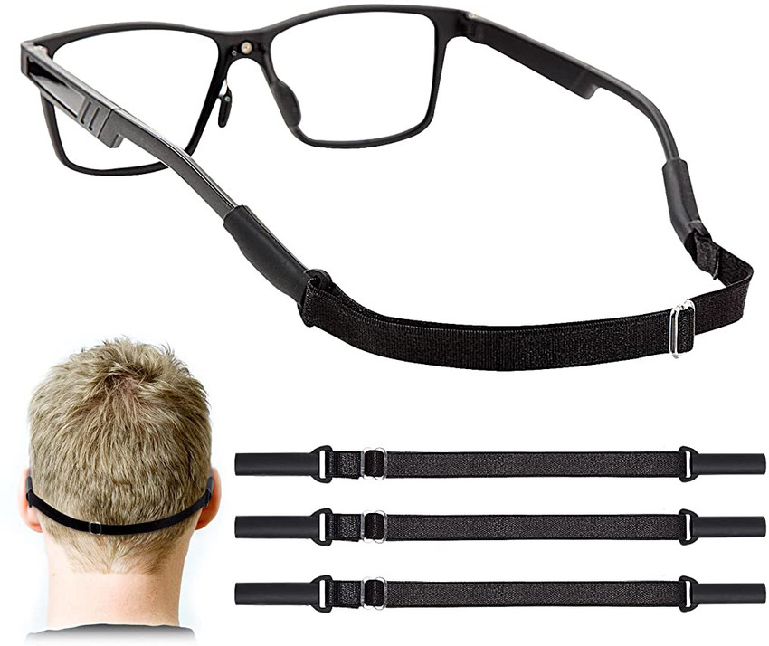 Zomei 3Pcs Adjustable Glasses Straps Eyewear Retainer Anti Slip