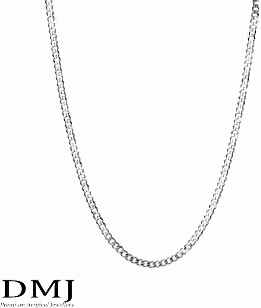 Silver small on sale chain necklace