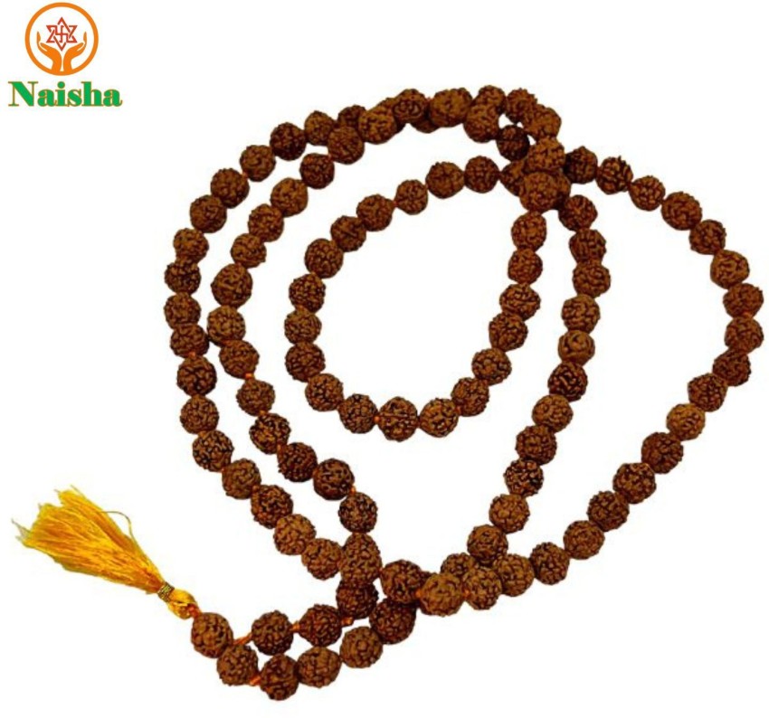Rudraksha, 8mm, Indian, Prayer Beads, Seeds, Mala Length, 108