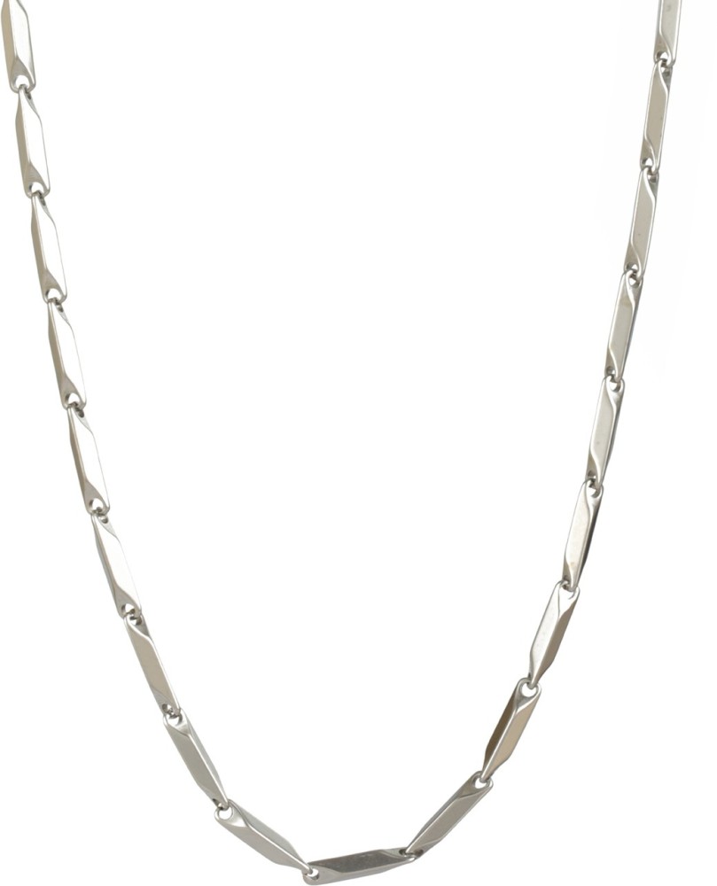 Buy Silver-Toned Chains for Men by Bold by Priyaasi Online