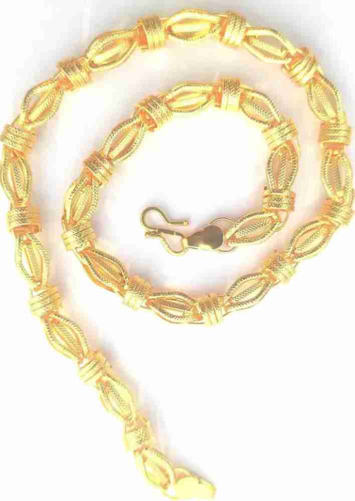 LABHUBAMON New style new year gold chain for man and boy Gold