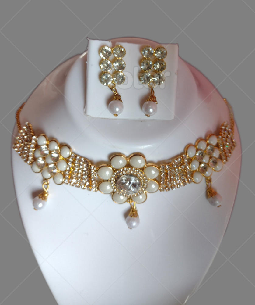 Flipkart gold hot sale plated necklace