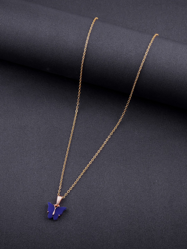 BRANDSOON Brandsoon jewellery one gram gold plated butterfly