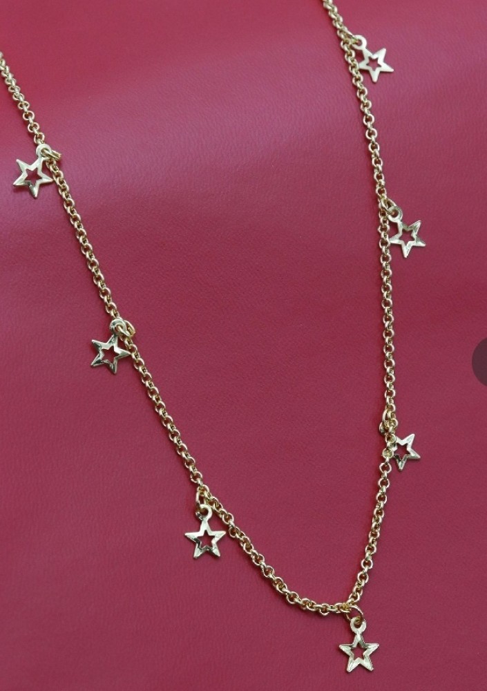 Gold chain deals with stars