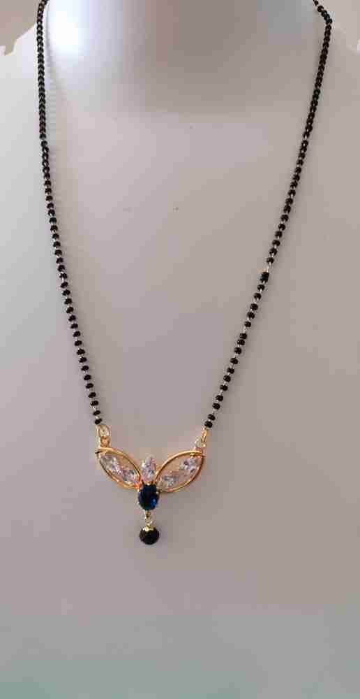 GLAMORSTYL Bluestone Mangalsutra chain girls women gift for girlfreind Cubic Zirconia Gold plated Plated Stainless Steel Chain Price in India Buy GLAMORSTYL Bluestone Mangalsutra chain girls women gif...