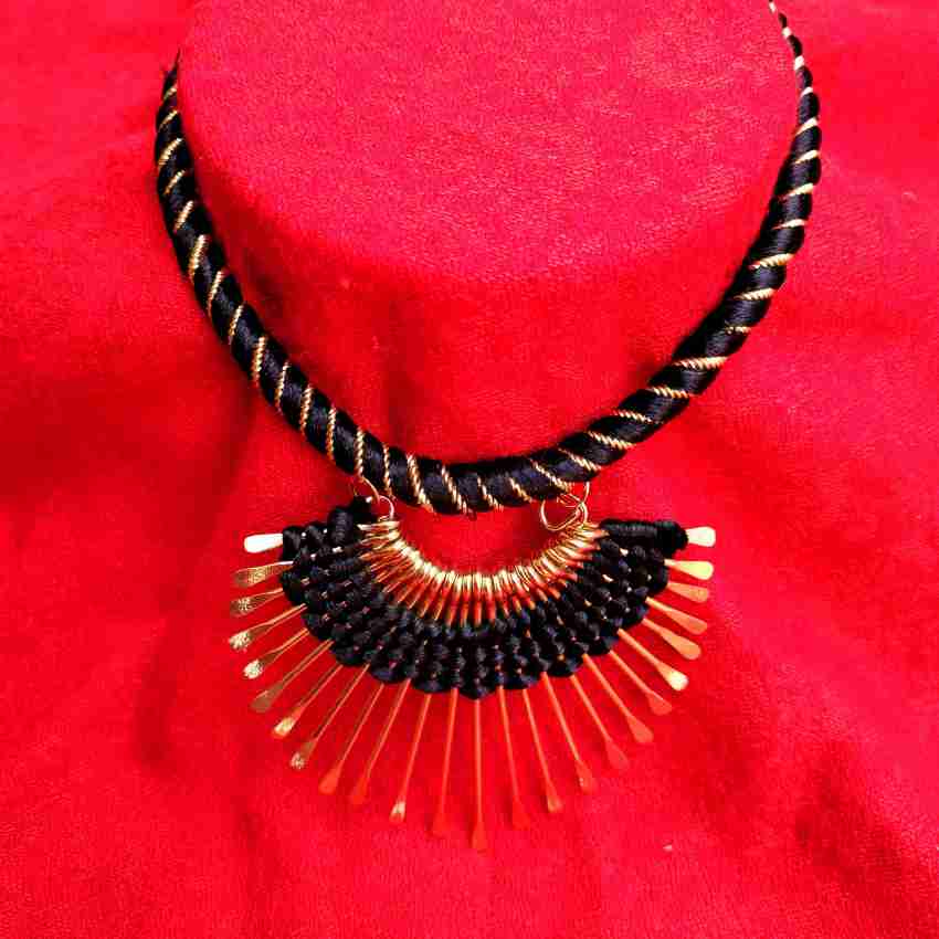 Black fancy deals necklace