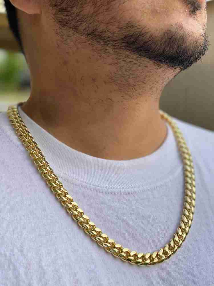 Gold chain deals for men weight