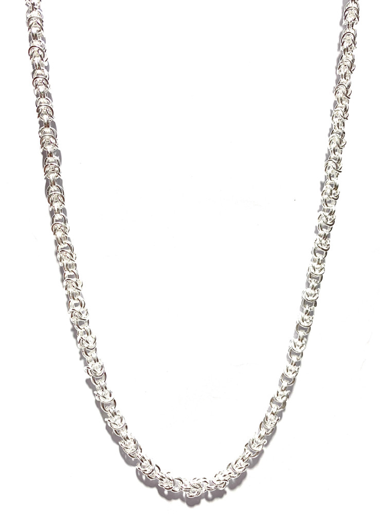 Silver shop hollow chain