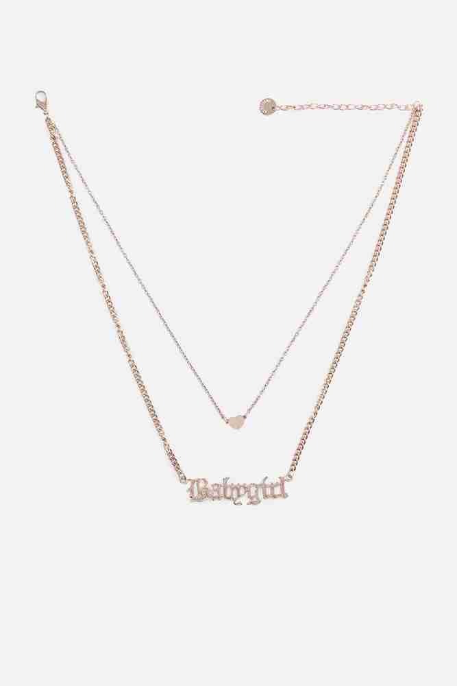 FOREVER 21 Metal Necklace Price in India Buy FOREVER 21 Metal Necklace Online at Best Prices in India Flipkart