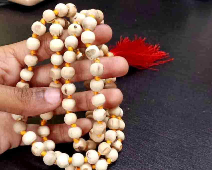 Tulsi japa mala 108 prayer beads Hindu yoga meditation Hare