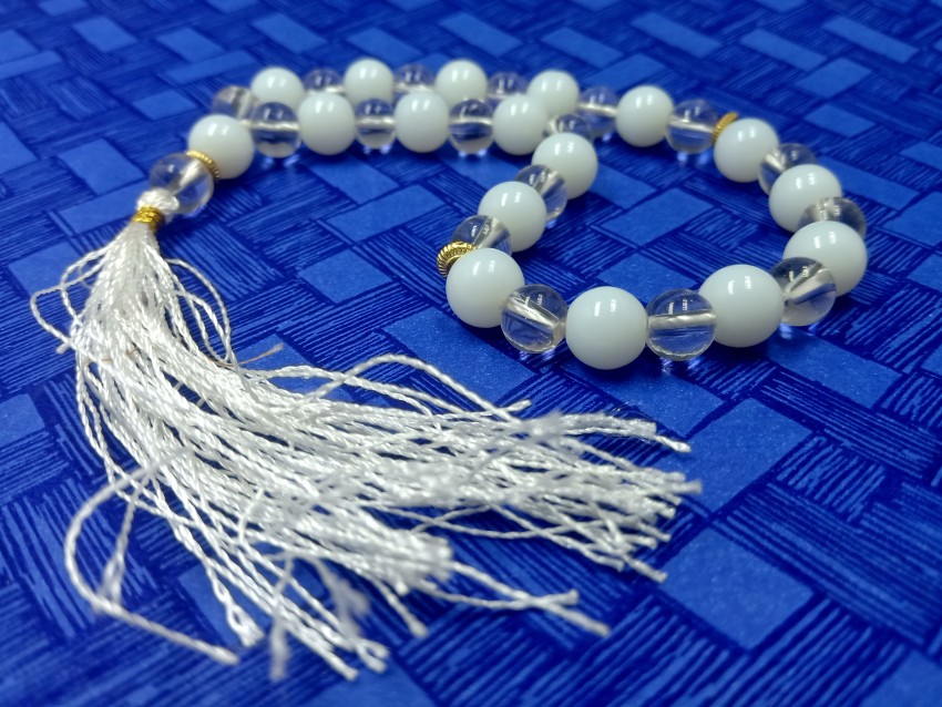 8mm White Turquoises Natural Stone Bracelets for Women Men Allah