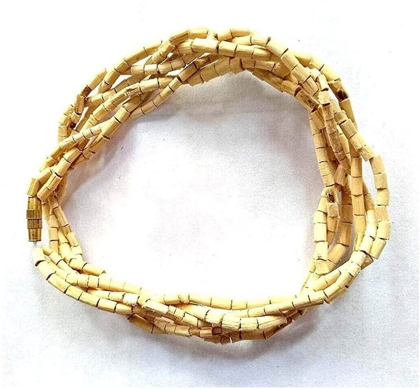 Firmus 3 Line Original Tulsi Kanthi Haar(Brown,18 Inches) Wood Layered Price in India - Buy Firmus 3 Line Original Tulsi Kanthi Haar(Brown,18 Inches) Wood Layered Online at Best Prices in India |