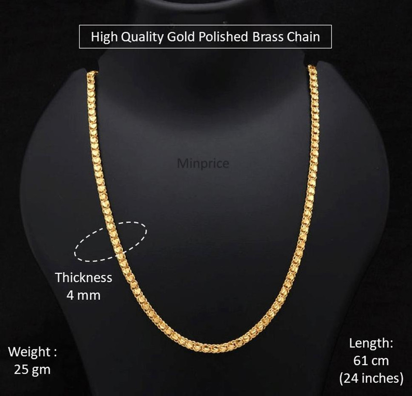 Gold chain designs in new arrivals 25 grams with price