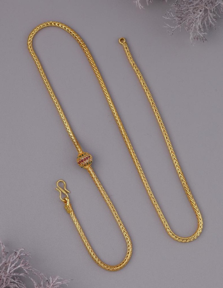 Gold chain in on sale flipkart