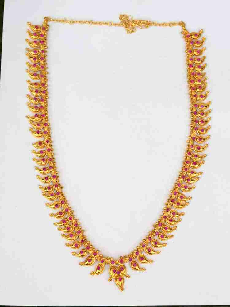 Gold plated mango hot sale mala online