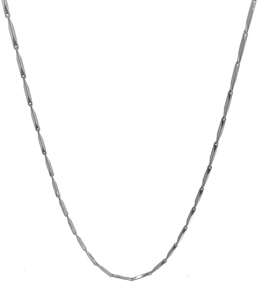 Silver neck chain price sales