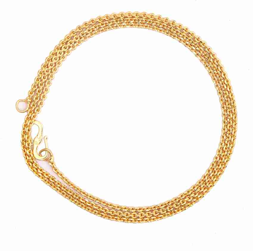 SHASHI ORNAMENTS Gold Plated Chain Designer Real Look Spacial