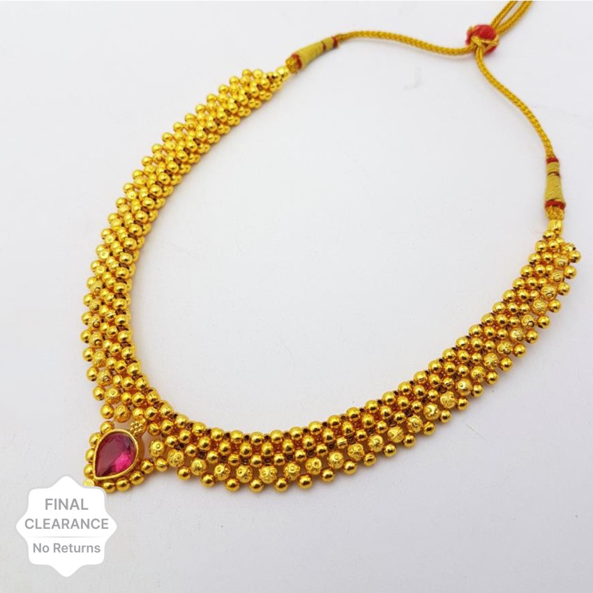 traditional maharashtrian gold necklace designs