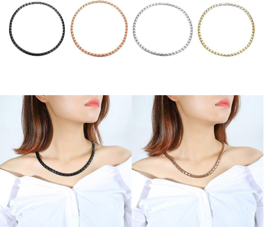Lyla Unisex Stainless Steel Magnetic Therapy Necklace for Pain Relief Black Steel Chain Price in India Buy Lyla Unisex Stainless Steel Magnetic Therapy Necklace for Pain Relief Black Steel Chain Onlin...