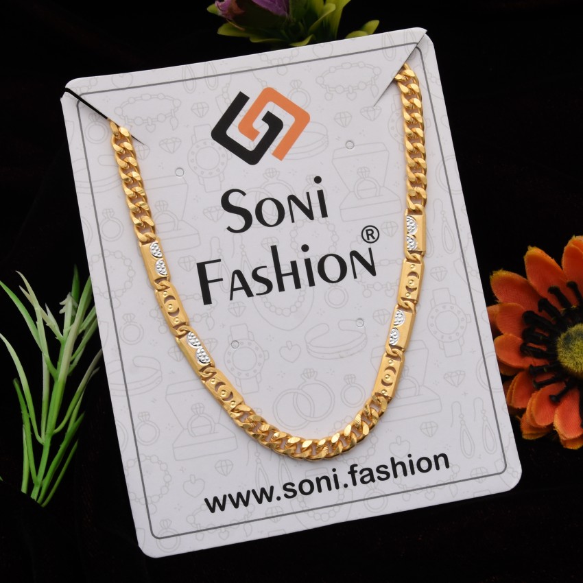 Soni fashion deals gold chain