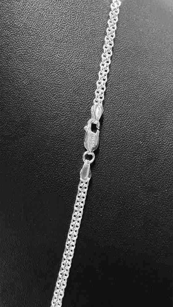 Crafted Jewels Crafted Jewels designer Silver Chain for Men and