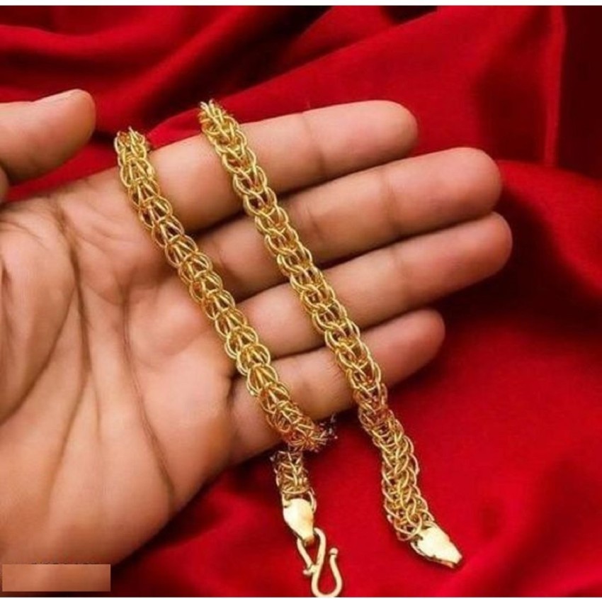 Brass gold deals plated chains