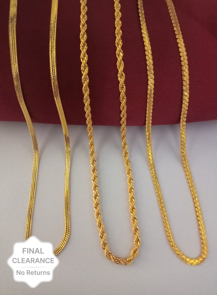 3 pawn gold deals chain