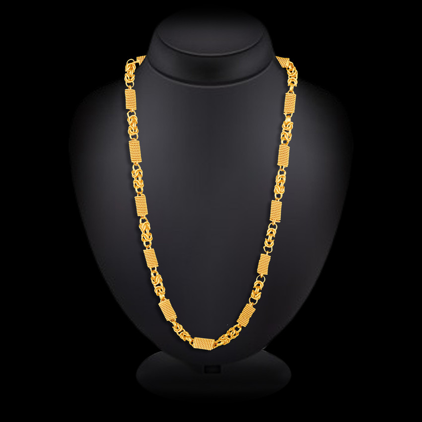 MEENAZ chains for men boys gold neck chain necklace gents stylish