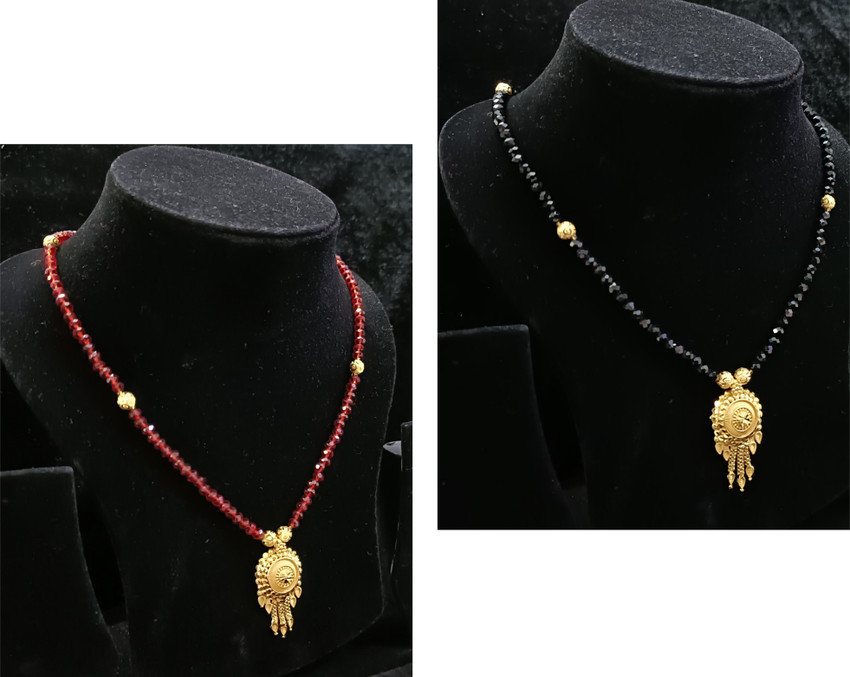 DDVS FASHION Pack Of 2 Gold plated 8 Inch Brass Crystal Necklace Set Crystal Gold plated Plated Brass Necklace Price in India Buy DDVS FASHION Pack Of 2 Gold plated 8 Inch Brass Crystal Necklace Set C...