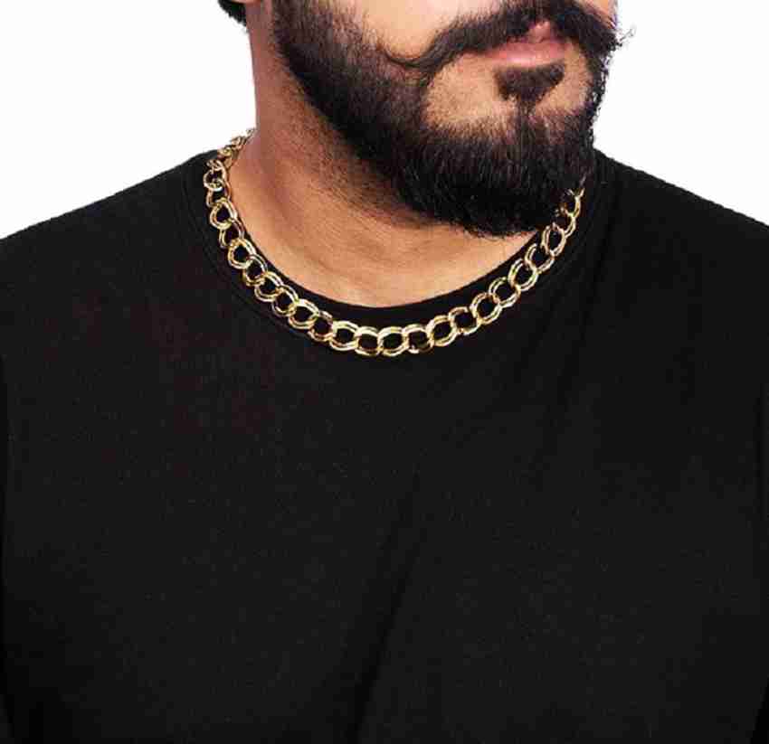 Mens gold collar on sale chain