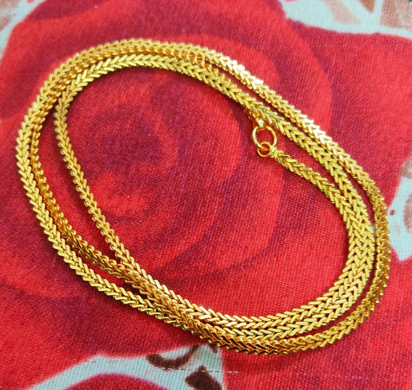 Indian Copper gold polish 30 inch chains at Rs 250/piece in Bengaluru