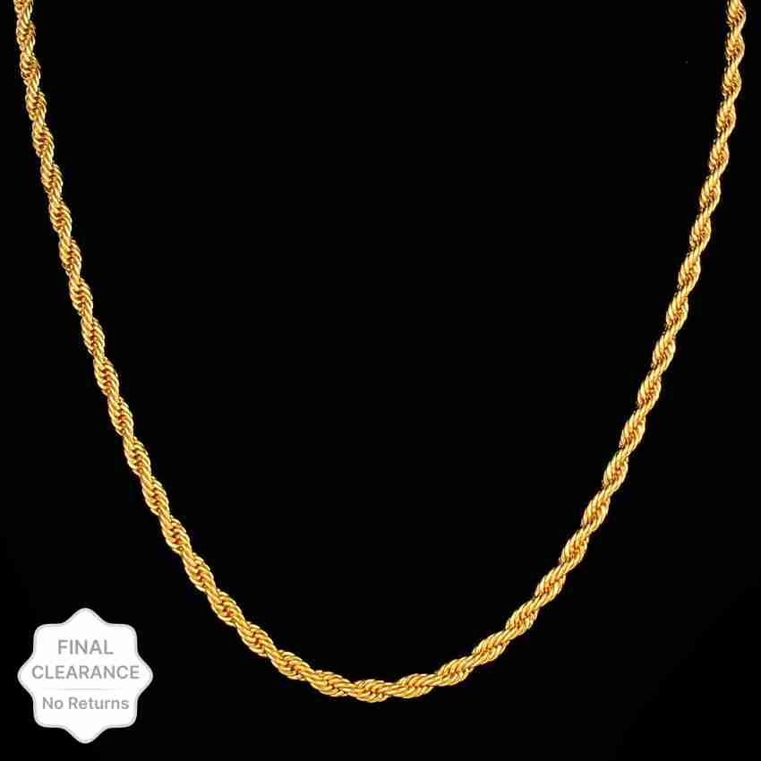 Gold chain boy design sale