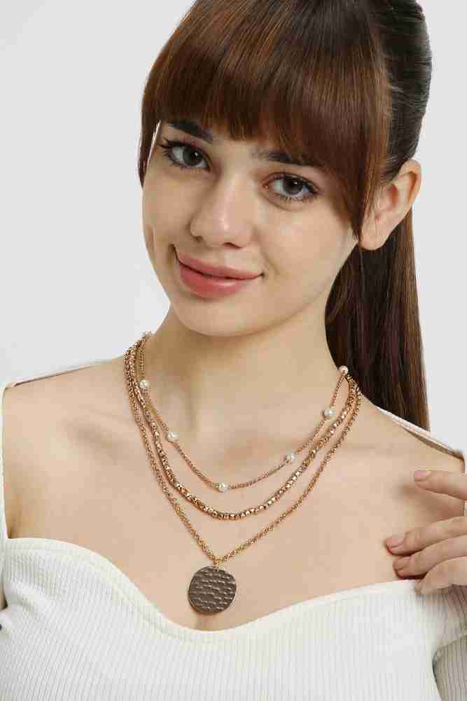 Forever 21 pearl necklace online