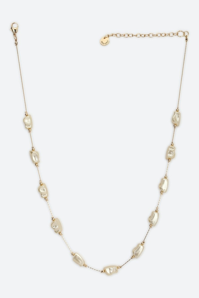 Yellow necklace shop forever 21