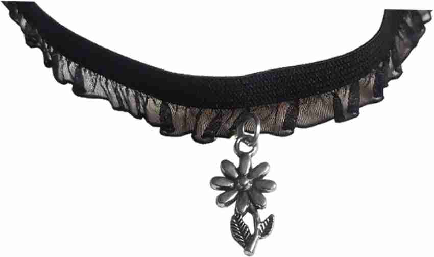 Bead Pendant Choker  Goth necklace, Beaded pendant, Embellished jewelry