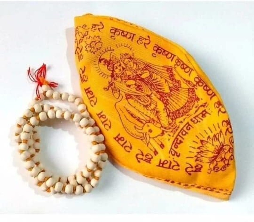 Shree Ganesh 100 Tested Tulsi Japa Mala Basil Garland 108 1 Bead