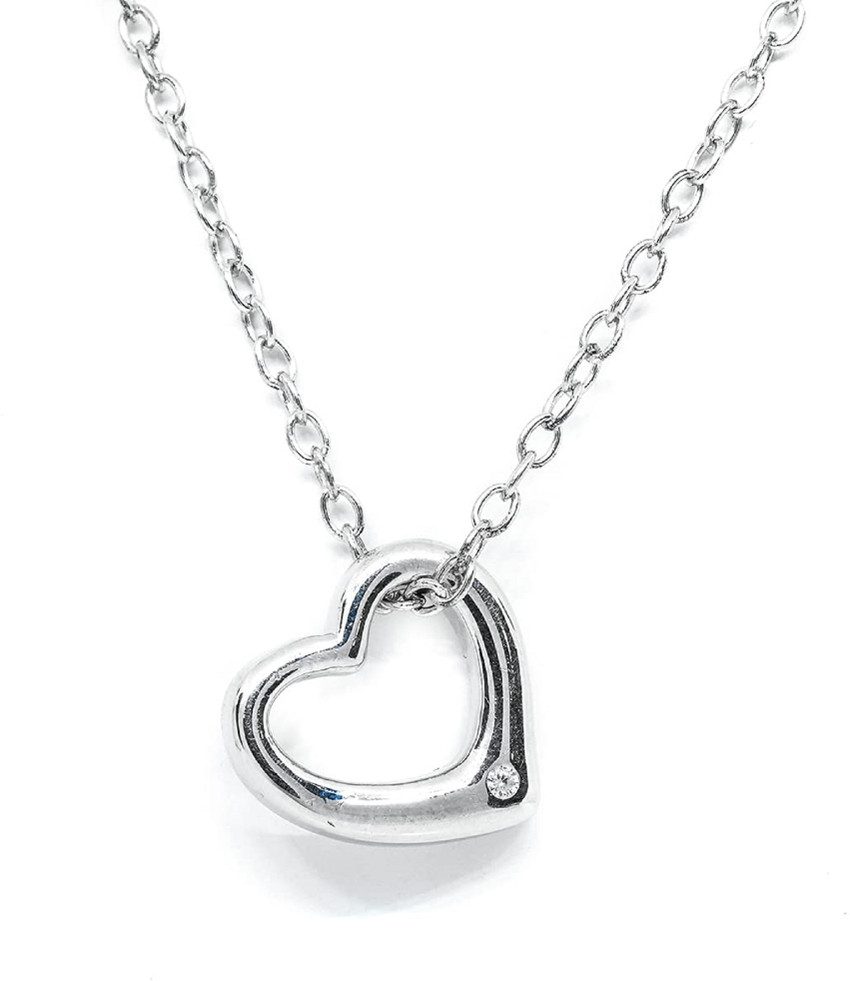Pure silver necklace price store