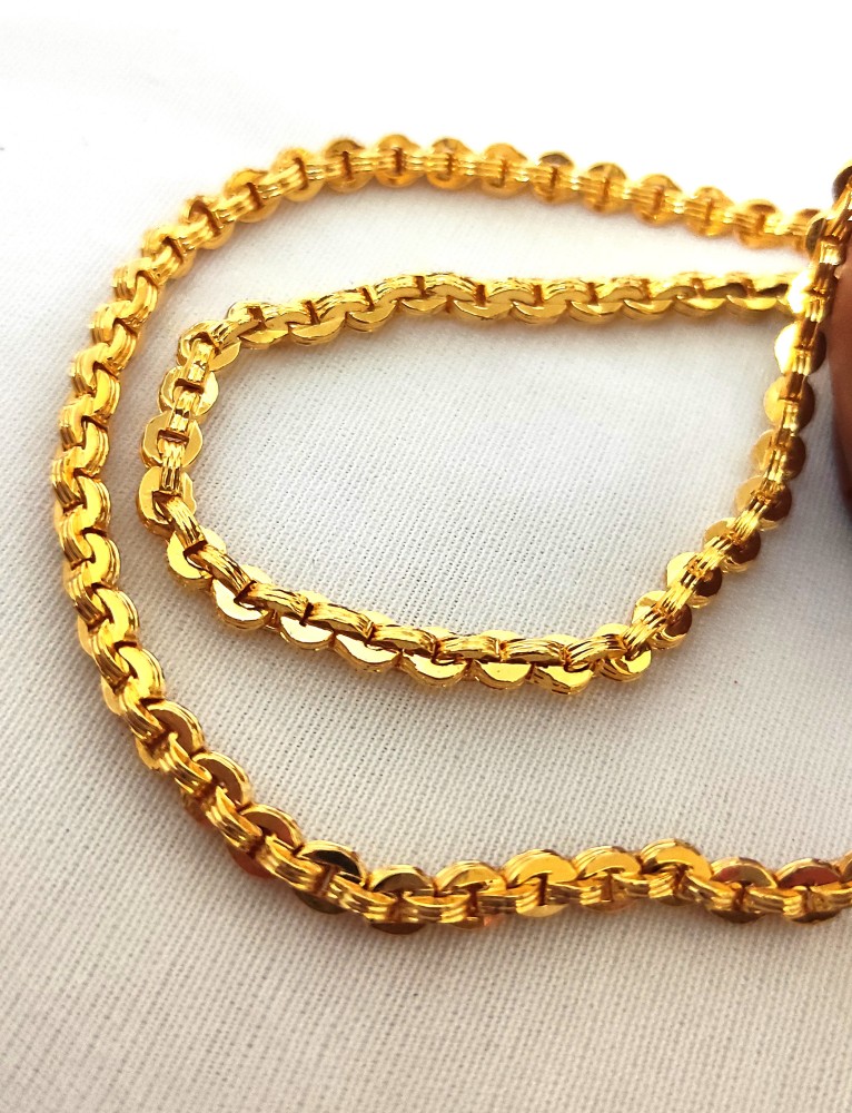 Gold plated on sale copper chain