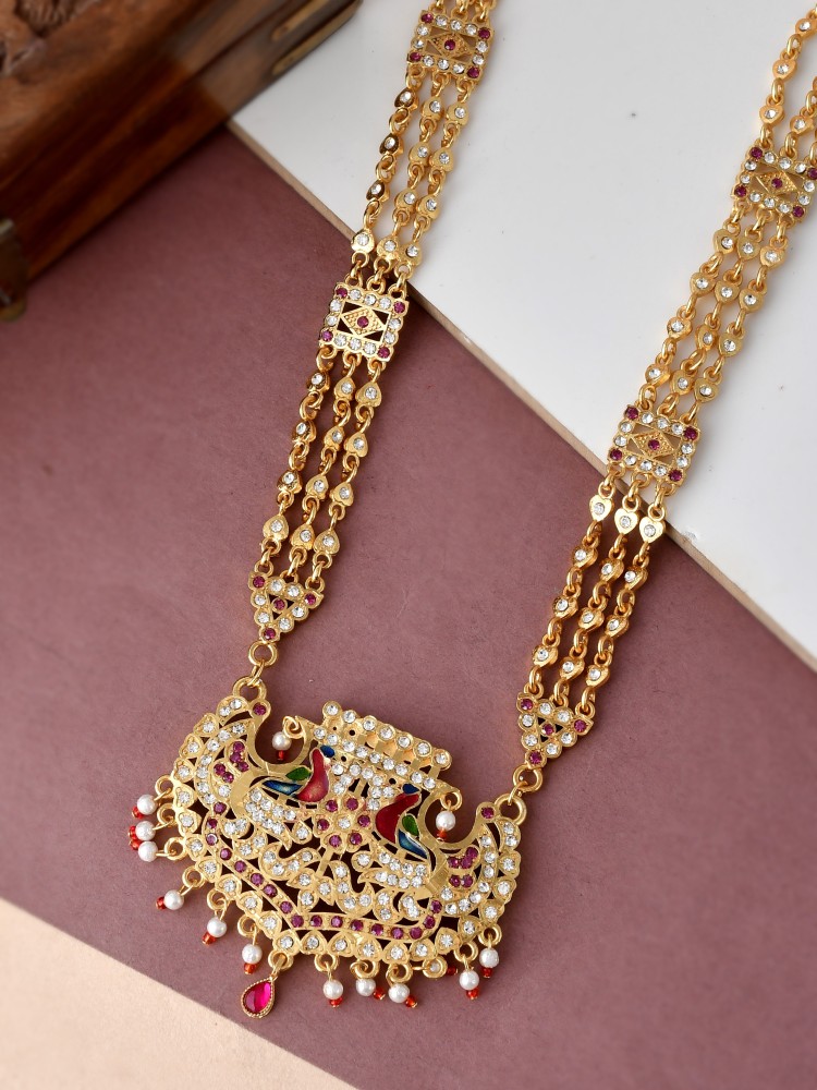 Heavy necklace hot sale in gold