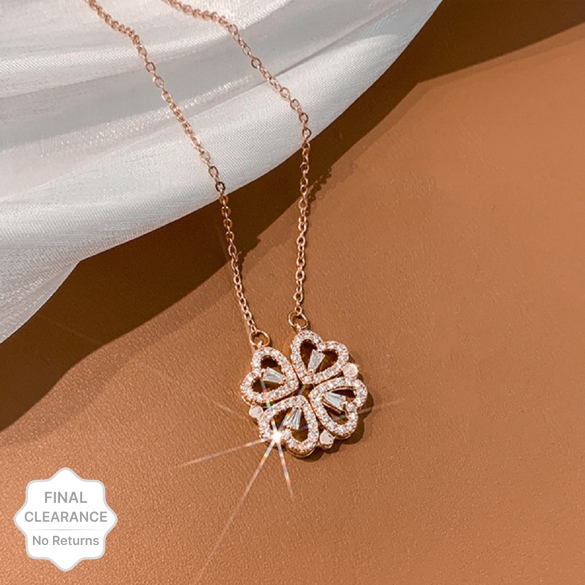 Buy Four Leaf Clover Necklace Online In India -  India
