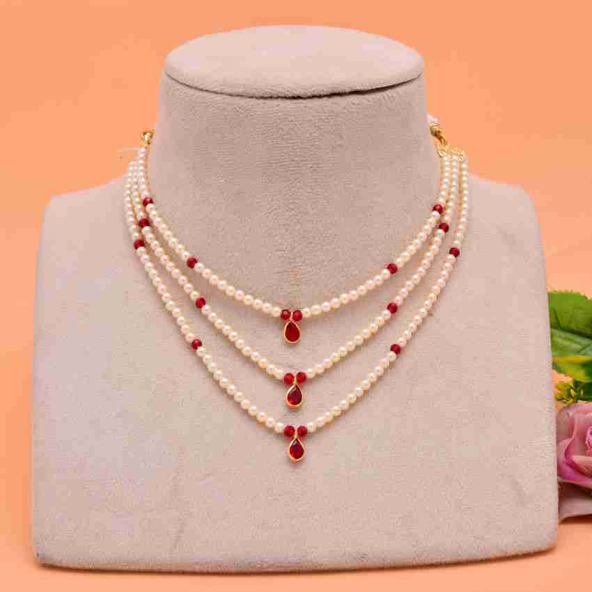 mohit jewellers Gold-plated Plated Brass Necklace Price in India - Buy  mohit jewellers Gold-plated Plated Brass Necklace Online at Best Prices in  India