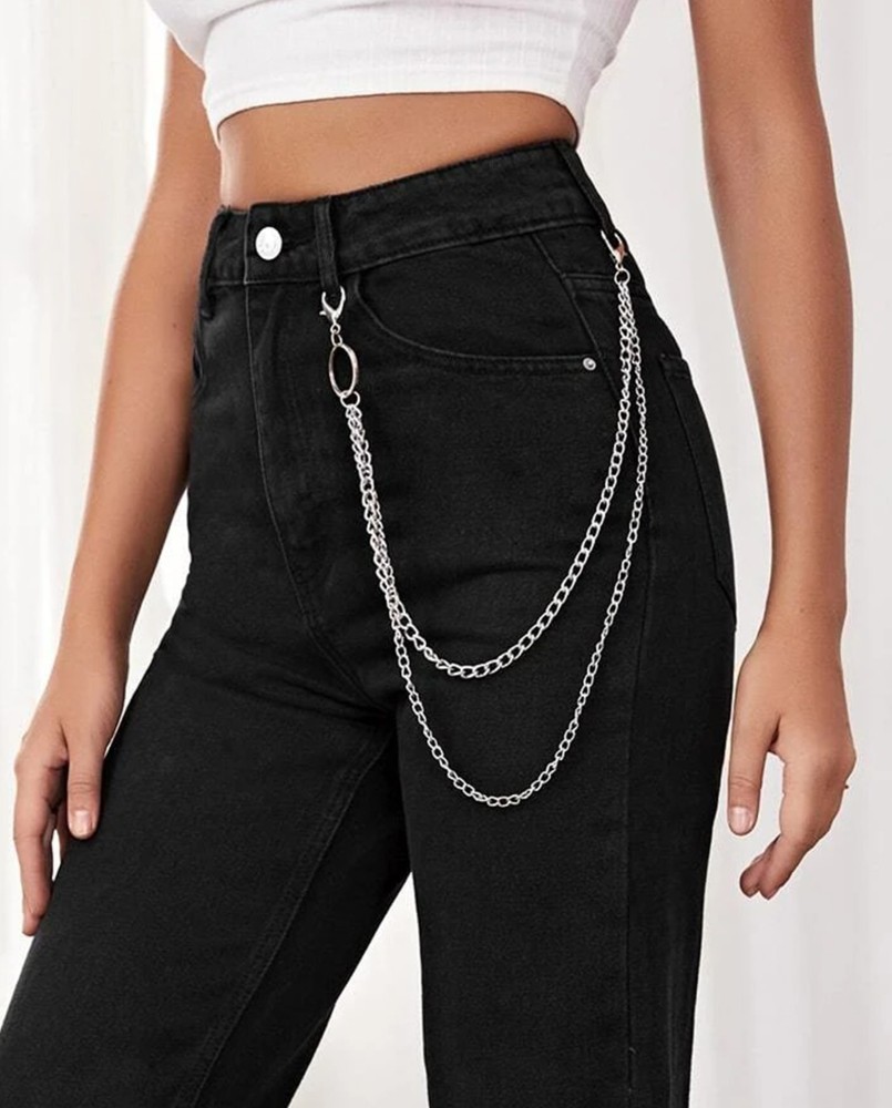 Its 4 You Stylish Jean Pant Chain,Gothic Pant Chain (For Womens And Mens)  Sterling Silver Plated Stainless Steel Chain Price in India - Buy Its 4 You  Stylish Jean Pant Chain,Gothic Pant