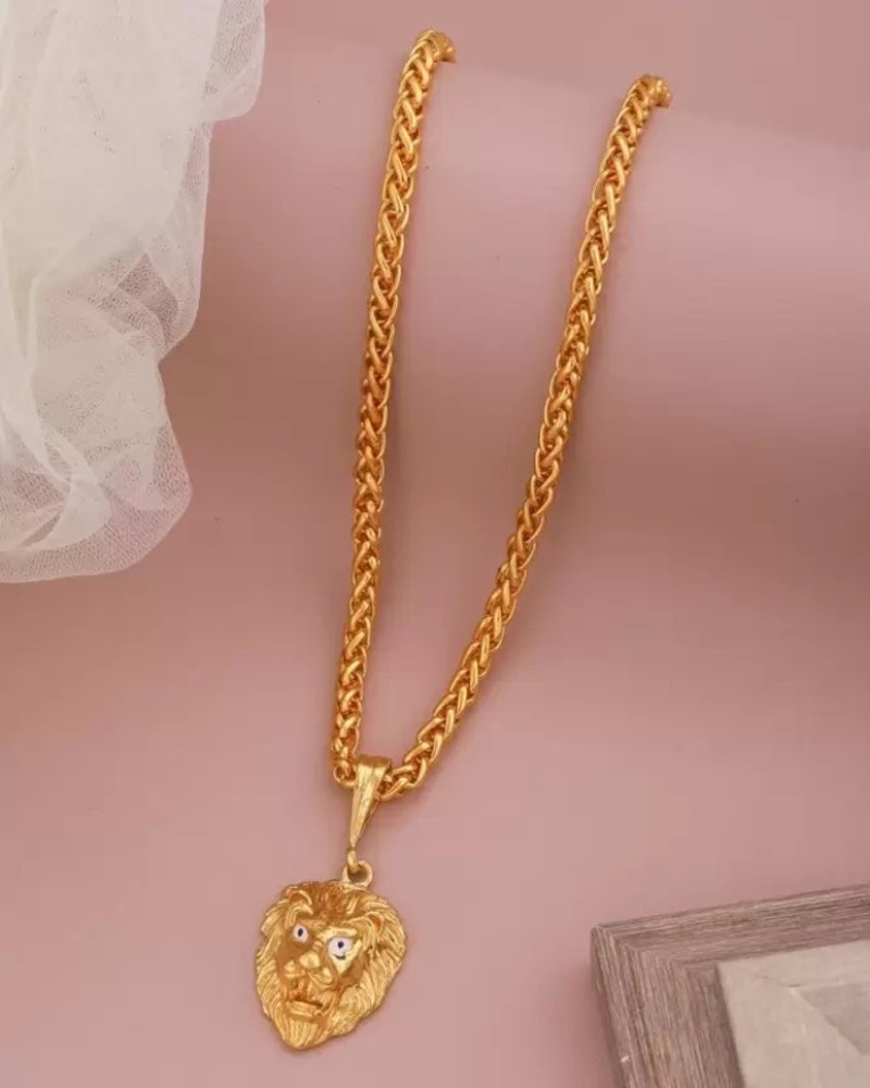 Gold plated 2025 chain flipkart