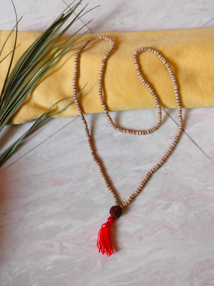 Small bead mala necklace deals
