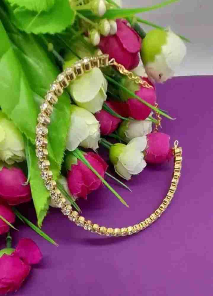 Rose Gold Pink Jewelry Set/ American Diamond CZ / Necklace Set 