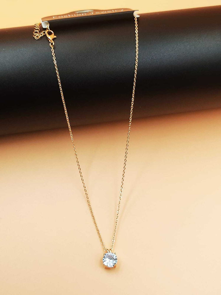 Single chain online diamond necklace