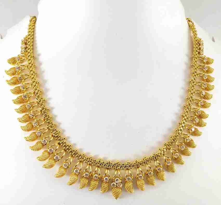 Gold necklace trendy on sale designs