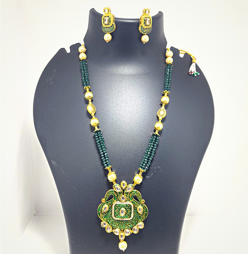 Long chain imitation on sale jewellery