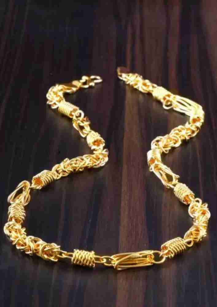 LABHUBAMON New style new year 2022 gold chain for man and boy Gold