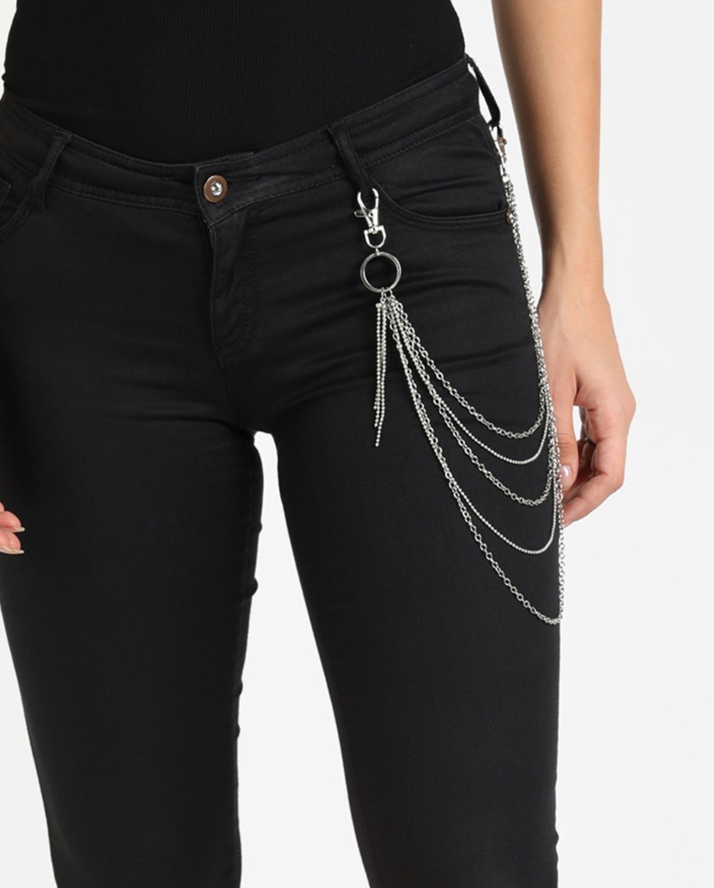 Its 4 You Pant ChainMulti Layer Chain With RingSide Pants Chain For  Womens And Mens Sterling Silver Plated Stainless Steel Layered Price in  India  Buy Its 4 You Pant ChainMulti Layer